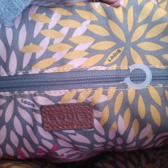 Lodis - brown tote bag - Picture 2 of 3